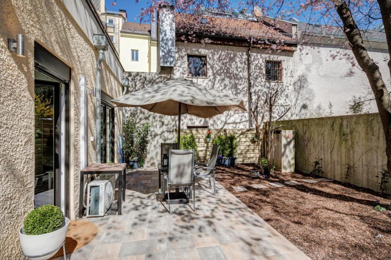 Cozy Modern Apartment With Garden In The Center Next To Oktoberfest München Exterior foto